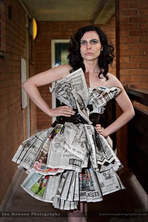 newspaper dresses for ladies.